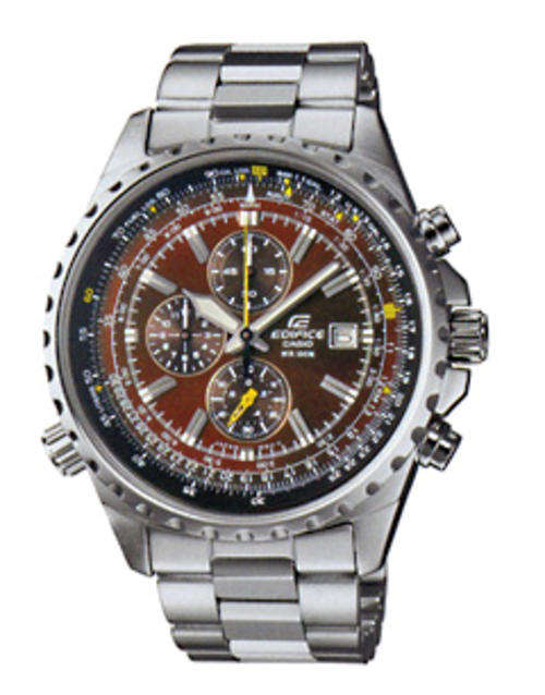 CASIO EDIFICE Men's Aviator Slide Rule Chronograph Watch EF-527D-5AV